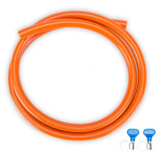 Manguera Gimeg Plynová hadice 5 m se svorkami naranja orange