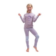 Camiseta funcional para niños Sensor Merino DF Planet Mystic Violet