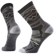 Calcetines Smartwool Hike Light Cushion Mountain Range Crew negro/gris CHARCOAL/LIGHT GRAY