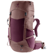 Mochila de mujer Deuter Futura 30 SL rosa/burdeos cassis-ashrose