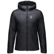 Chaqueta de hombre Black Diamond Solution 3.0 Hoody negro Black