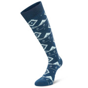 Calcetines de mujer Dare 2b Womens Printed Ski Socks azul MnltDmFairPn