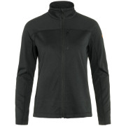 Sudadera de mujer Fjällräven Abisko Lite Fleece Jacket W negro Black