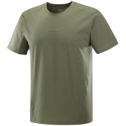 Camiseta de hombre Salomon Trackline SS Tee verde Grape Leaf