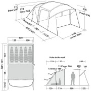 Tienda de campaña Robens Wolf Moon TC 5XP (2022)