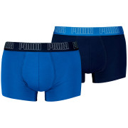 Calzoncillos bóxer para hombre Puma Everyday Trunk 2P azul/ azul claro Blue Combo