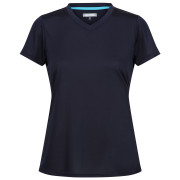 Camiseta de mujer Regatta Wmn Fingal V-Neck azul oscuro Navy