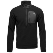 Sudadera de hombre Black Diamond Rift HZ Fleece Jacket negro Black-Black