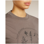 Camiseta de mujer Icebreaker Merino 150 Tech Lite SS Crop Tee Seed Story