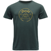 Camiseta de hombre Devold 1853 Man Tee verde oscuro Woods