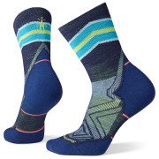 Calcetines de mujer Smartwool W Run Targeted Cushion Mid Crew azul/ azul claro deep navy