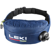 Riñonera de carrera Leki Drinkbelt Thermo Compact azul dark denim-poppy red-dawn blue