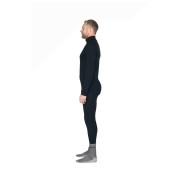 Camiseta funcional de hombre Devold Adventure Merino 190 H.Neck Man
