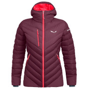 Chaqueta de mujer Salewa ORTLES MEDIUM 2 DWN W JKT rojo RhodoRed/