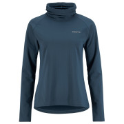 Sudadera funcional de mujer Craft Gain Thermal Funnelneck W azul blue