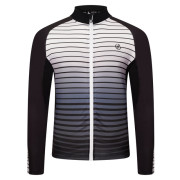 Camiseta de ciclismo para hombre Dare 2b AEP Virtuos L/S negro/blanco BlkUnderlned