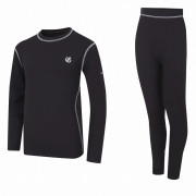 Juego funcional para niños Dare 2b Pow II Baselayer Set negro Black