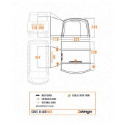 Carpa de autocaravana/furgoneta Vango Cove III Air Mid