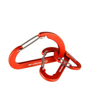 Mosquetones LifeVenture Karabiners (3 Pack) rojo