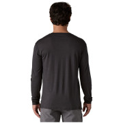 Camiseta de hombre Patagonia M's L/S Cap Cool Merino Blend Graphic Shirt