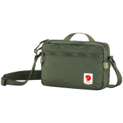 Bolsa de hombro Fjällräven High Coast Crossbody verde oscuro Shark Grey