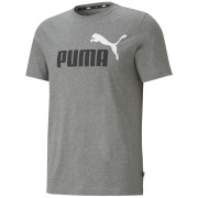 Camiseta de hombre Puma ESS+ 2 Col Logo Tee gris gray