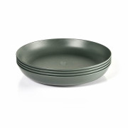 Juego de platos Light My Fire RamenPlate 4-pack verde sagegreen