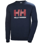 Sudadera de hombre Helly Hansen Hh Logo Crew Sweat azul oscuro 597 Navy