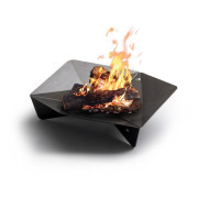 Pozo de fuego Höfats Triple Ø 65 negro Corten steel