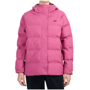 Chaqueta de invierno para mujer 4F Down Jacket F0927 rosa Dark Pink