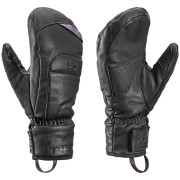 Guantes de esquí para mujer Leki Montera Prime Women Mitt negro black-blackberry gray