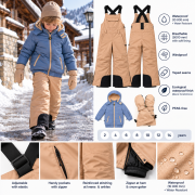 Pantalones de invierno para niños DucKsday Bip Pants Londen