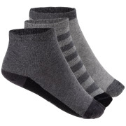 Calcetines para niños Bejo Calzetti Short Jrb gris/negro Grey Melange/Dark Grey
