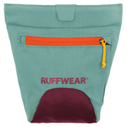 Bolsa para premios Ruffwear Treat Trader™ Treat Pouch violeta/verde River Rock Green