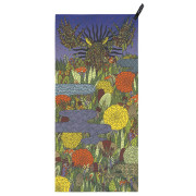 Toalla de secado rápido PackTowl Personal Body azul/rojo Mystic Moose Print