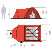 Tienda familiar Hannah Atol 4 Cool