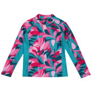 Camiseta para niños Regatta Hoku II rosa Tahoe Blue/Tropical Leaf Print