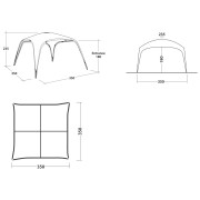 Toldo Outwell Wakefield Shelter L