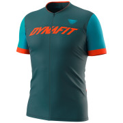 Maillot de ciclismo de hombre Dynafit Ride Light S/S Fz Tee M azul petrol frost