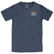 Camiseta para niños Devold Active "Devold Legacy" Tee Jr azul oscuro NIGHT