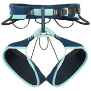 Arnés de escalada Skylotec Cosmo negro/verde Blunotte/Celeste