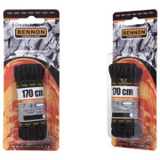 Cordones Bennon Laces Black Box 170 cm