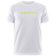 Camiseta de hombre Craft CORE Unify Logo blanco bílá