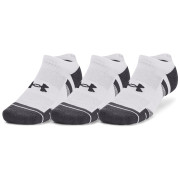 Juego de calcetines Under Armour Performance Tech 3pk NS blanco White / White / Jet Gray