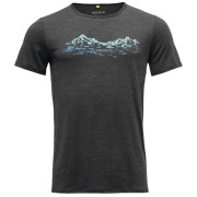 Camiseta funcional de hombre Devold Utladalen Merino 130 Tee Man gris oscuro Anthracite