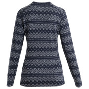 Camiseta funcional de mujer Icebreaker W Mer 260 Vertex LS Crewe First Snow
