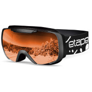 Gafas de esquí para niños Etape Monkey negro černá mat