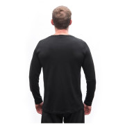 Camiseta funcional de hombre Sensor Merino Blend Elements black