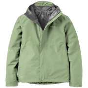 Chaqueta de mujer Rab Downpour Jacket Wmns verde