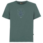 Camiseta de hombre E9 Ltr verde Agave-829